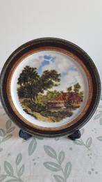 Gesigneerd porseleinen wandbord van J.C. van Hunnik, Antiek en Kunst, Ophalen of Verzenden