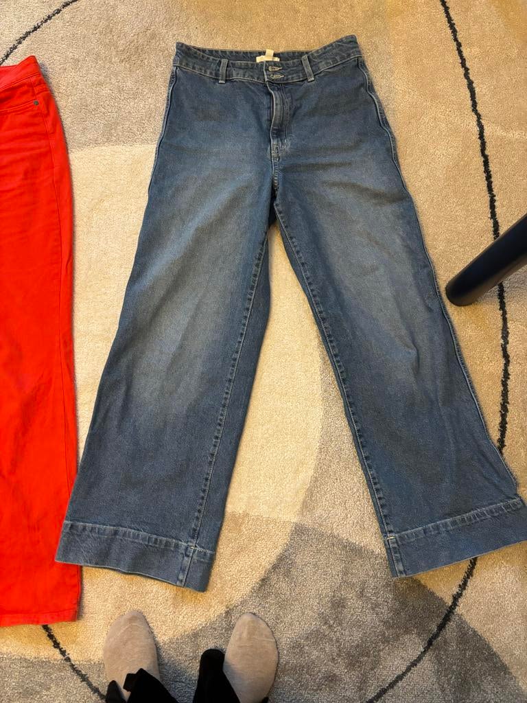 H&M Spijkerbroek /jeans Maat 40 - Zo goed als nieuw, Ophalen of Verzenden, Zo goed als nieuw, Blauw, W30 - W32 (confectie 38/40)