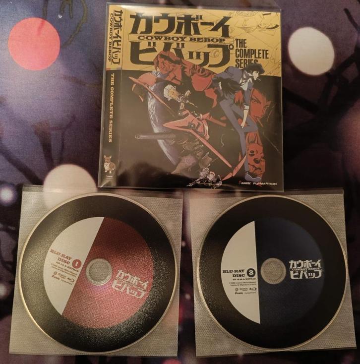 Cowboy Bebop Blu-Ray - 4 discs - US Import - Regio A, Cd's en Dvd's, Blu-ray, Zo goed als nieuw, Tekenfilms en Animatie, Ophalen of Verzenden