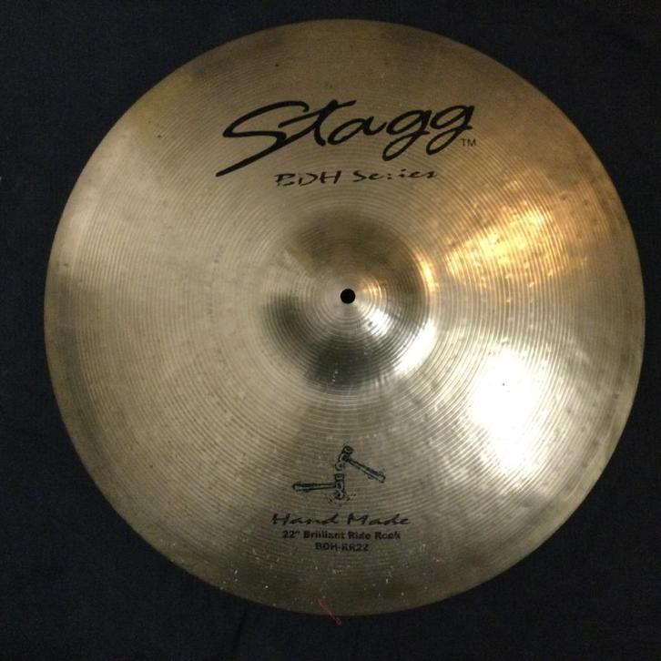 22" Brilliant Rock ride, Stagg BDH Series, Muziek en Instrumenten, Percussie, Zo goed als nieuw, Overige soorten, Ophalen of Verzenden