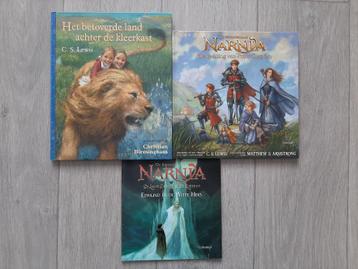 3 x Narnia prentenboek oa De redding van Prins Caspian