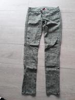 Groene dames jeans maat 38 stretch, W30 - W32 (confectie 38/40), Ophalen of Verzenden, Zo goed als nieuw, Overige kleuren