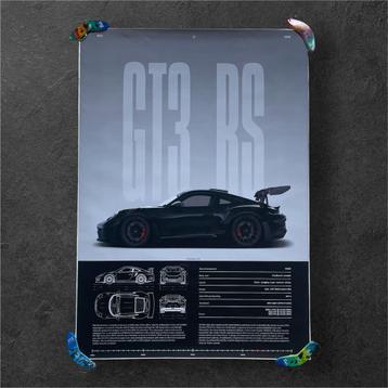 GT3 RS Poster op A2 groote nieuwstaat beschikbaar voor biedingen