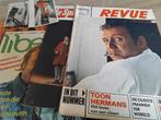 4x Vintage Tijdschriften Toon Hermans, Boeken, Tijdschriften en Kranten, Ophalen of Verzenden, Gelezen, Overige typen