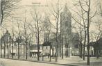 (388-195-041) Naaldwijk Wilhelminaplein met Kerk, Verzamelen, Ansichtkaarten | Nederland, Verzenden, Zuid-Holland