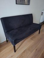 eetkamerbank en 2 stoelen zwart, Huis en Inrichting, Banken | Sofa's en Chaises Longues, Ophalen, Gebruikt, Minder dan 75 cm, 150 tot 200 cm
