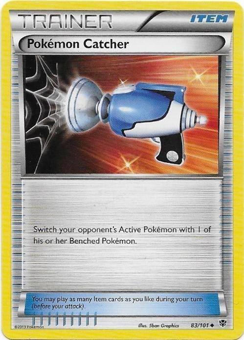 Plasma Blast,  Pokemon Catcher [uncommon] 83/101, Verzenden, Nieuw, Losse kaart