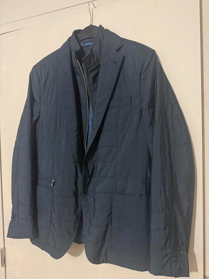 Corneliani Milestones Walking Jacket - Nieuwstaat!, Kleding | Heren, Kostuums en Colberts, Zo goed als nieuw, Maat 48/50 (M), Blauw