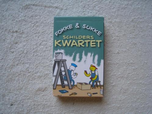 Fokke & Sukke: schilderskwartet, Hobby en Vrije tijd, Gezelschapsspellen | Kaartspellen, Nieuw, Vijf spelers of meer, Ophalen of Verzenden