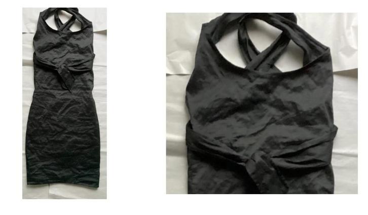 Nieuw SARAH PACINI Halter Jurk mt 1 36/38 Little Black Dress, Kleding | Dames, Jurken, Nieuw, Maat 36 (S), Zwart, Boven de knie