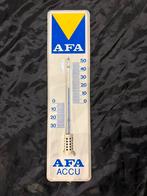 Emaille thermometer, Ophalen of Verzenden, Gebruikt, Reclamebord