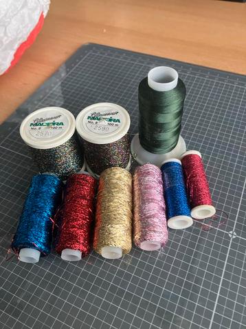Diverse set van borduur garen beschikbaar voor biedingen