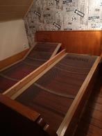 Twee Auping spiraalmatrassen verstelbaar, Ophalen, Gebruikt, Eenpersoons, 80 cm