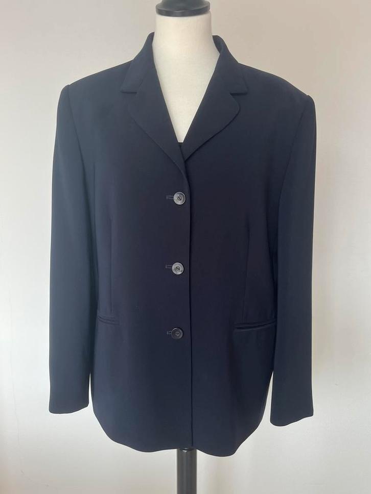 Witteveen marineblauw dames jasje maat 44, Kleding | Dames, Jasjes, Kostuums en Pakken, Zo goed als nieuw, Jasje, Maat 42/44 (L)