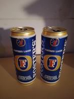 2 lege oud Foster's blikken, Verzamelen, Biermerken, Ophalen of Verzenden, Gebruikt, Overige typen, Overige merken