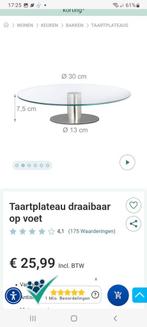 Taartplateau nu maar 10 euro, Ophalen, Nieuw