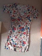 Zomerse wikkeljurk of omslagjurk, Kleding | Dames, Maat 38/40 (M), Beige, Ophalen of Verzenden, Zo goed als nieuw