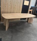 Massief Eiken Eettafels (Deens) Ovaal - Halve Maan Poten, Huis en Inrichting, Tafels | Eettafels, Ophalen, 50 tot 100 cm, Ovaal