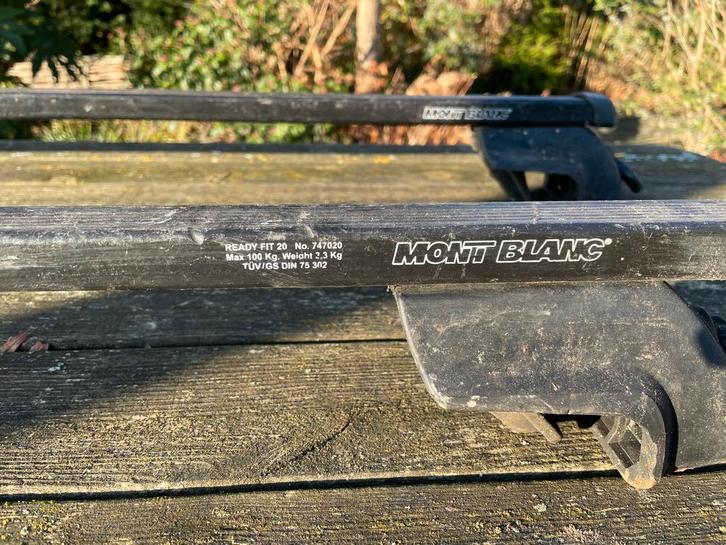 Mont Blanc Dakdragers - Ready-Fit 20, Auto diversen, Dakdragers, Gebruikt, Ophalen