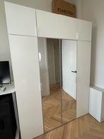 Kledingkast met spiegeldeuren, Huis en Inrichting, Ophalen, Kunststof, 200 cm of meer, 75 cm of meer
