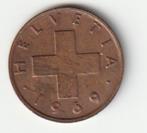 1  rappen  1969  Zwitserland. km. 46  ( 0,50  euro ), Postzegels en Munten, Munten | Europa | Niet-Euromunten, Ophalen of Verzenden
