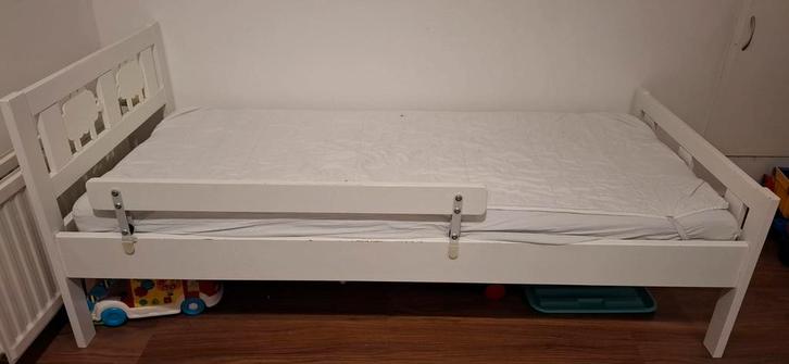 Kritter peuterbed Ikea. Afmeting matras 70 x 160, Huis en Inrichting, Slaapkamer | Bedden, Eenpersoons, 70 cm of minder, 190 cm of minder