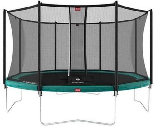 BERG regular trampoline Favorit, diam. 430 cm - veiligheidsn, Kinderen en Baby's, Speelgoed | Buiten | Trampolines, Zo goed als nieuw