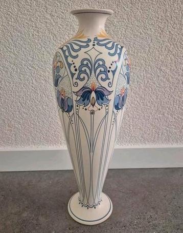 Royal Goedewaagen Amata 745/999 handgeschilderde vaas 40 cm beschikbaar voor biedingen