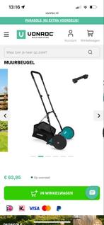 Vonroc Kooimaaier/Handgrasmaaier - Zo Goed Als Nieuw, Handgrasmaaier, Ophalen of Verzenden, Zo goed als nieuw, Opvangzak