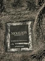 Zwart leren nickelson jas, Ophalen of Verzenden, Zo goed als nieuw, Maat 56/58 (XL), Zwart