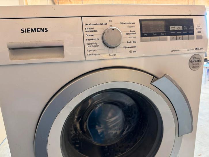 Siemens IQ700 Wasmachine - Wegens verhuizing, Witgoed en Apparatuur, Wasmachines, Gebruikt, Voorlader, 6 tot 8 kg, 85 tot 90 cm