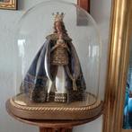 Wassen Maria beeld in stolp met stoffen kleding, Ophalen