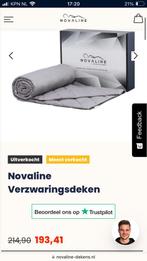 Novaline Verzwaringsdeken (12 kilo), Huis en Inrichting, Ophalen, Tweepersoons, Grijs, Deken of Dekbed