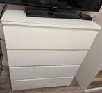 Ikea witte malm kast, Ophalen, Gebruikt, 100 tot 150 cm, 50 tot 100 cm