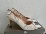 PETER KAISER Tosca pumps python suede  beige goud 7 1/2-41, Peter Kaiser, Pumps, Verzenden, Beige
