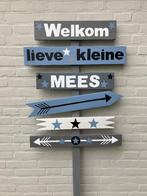 geboorte bord jongen, Ophalen of Verzenden, Nieuw, Geboortebord