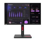 Lenovo 24" FHD ThinkVision T24i-30 IPS HDMI VGA DP Monitor, Ophalen, IPS, Nieuw, Full HD