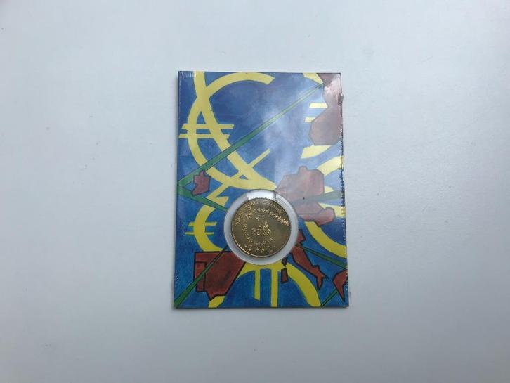 Frankrijk 1/4 euro 2002 gesealed, Postzegels en Munten, Munten | Europa | Euromunten, Setje, Overige waardes, Frankrijk, Ophalen of Verzenden