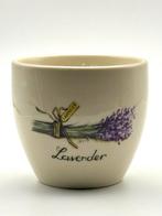 Jet ter Steege mok met lavendel, Gebruikt, Ophalen of Verzenden, Overige stijlen, Kop(pen) en/of Schotel(s)