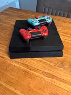 PS4 met 2 controllers (excl. snoeren), Met 2 controllers, Ophalen of Verzenden, Original, 500 GB