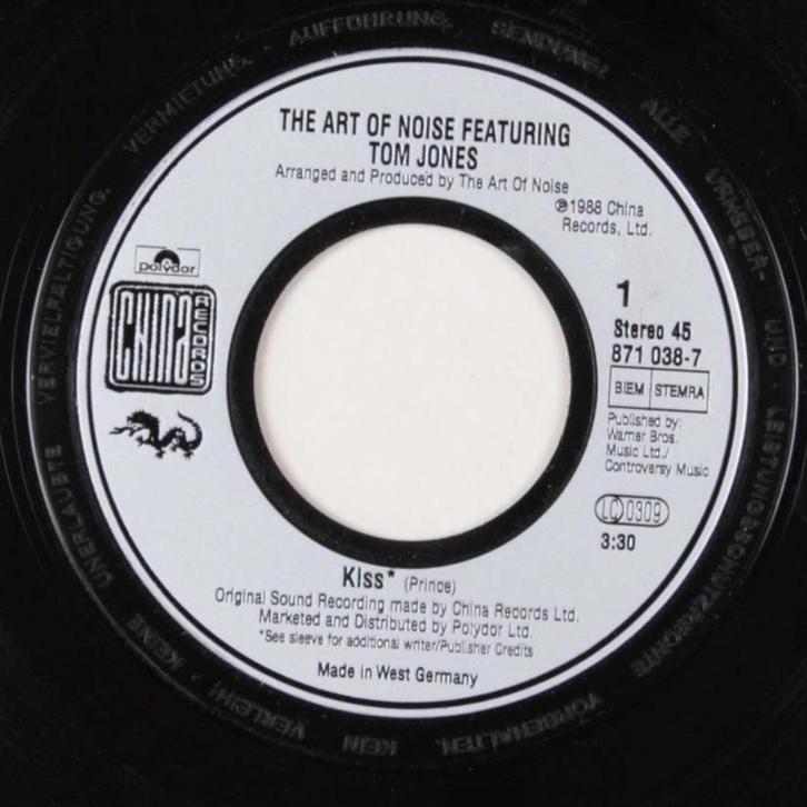KISS Tom Jones SYN HIT FUNK RAP PRINCE Extra time and your…, Cd's en Dvd's, Vinyl Singles, Single, R&B en Soul, 7 inch, Verzenden