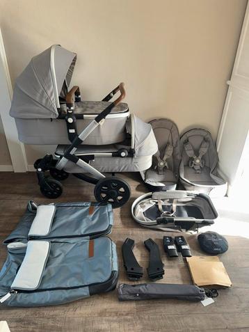 Joolz Geo² || Elephant Grey || Twin/Duo Kinderwagen beschikbaar voor biedingen