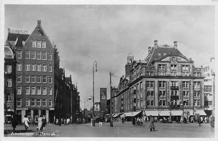 377-074-041 Amsterdam Damrak, Verzamelen, Ansichtkaarten | Nederland, Noord-Holland, Voor 1920, Ophalen of Verzenden