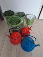 Verzameling Vintage Haller Beccon Petroleumstelletjes......., Antiek en Kunst, Antiek | Emaille, Ophalen