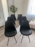 Eetkamerstoelen, Ophalen, Zo goed als nieuw, Zwart, Vijf, Zes of meer stoelen