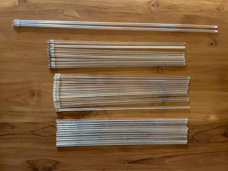 Bedieningsstang voor jaloezieen met verlengstuk, Huis en Inrichting, Stoffering | Gordijnen en Lamellen, Gebruikt, Minder dan 100 cm