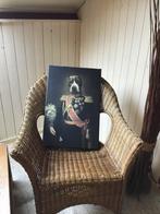 Schilderij Hond in Uniform, Ophalen of Verzenden, Zo goed als nieuw, Minder dan 50 cm