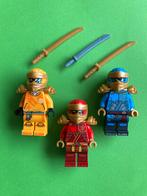 Lego Ninjago minifig trio, Kinderen en Baby's, Speelgoed | Duplo en Lego, Verzenden, Zo goed als nieuw, Losse stenen, Lego