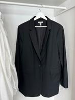 Zwarte blazer maat L - H&M, Ophalen of Verzenden, Zo goed als nieuw, Zwart