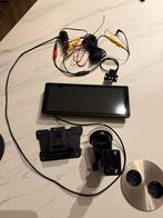 Apple carplay scherm met achteruitrijcamera en FM transmiter, Ophalen of Verzenden, Zo goed als nieuw